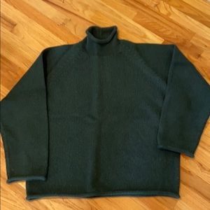 Vintage 90s jcrew rollneck sweater wool